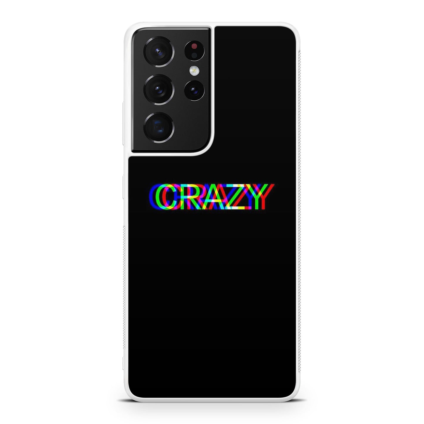Glitch Crazy Galaxy S21 Ultra Case