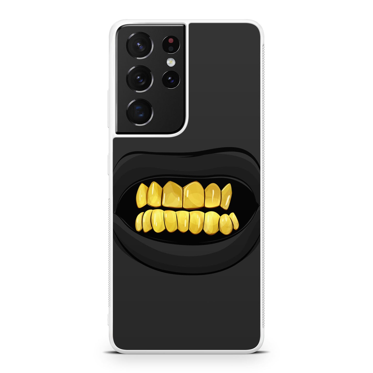 Gold Grillz Galaxy S21 Ultra Case
