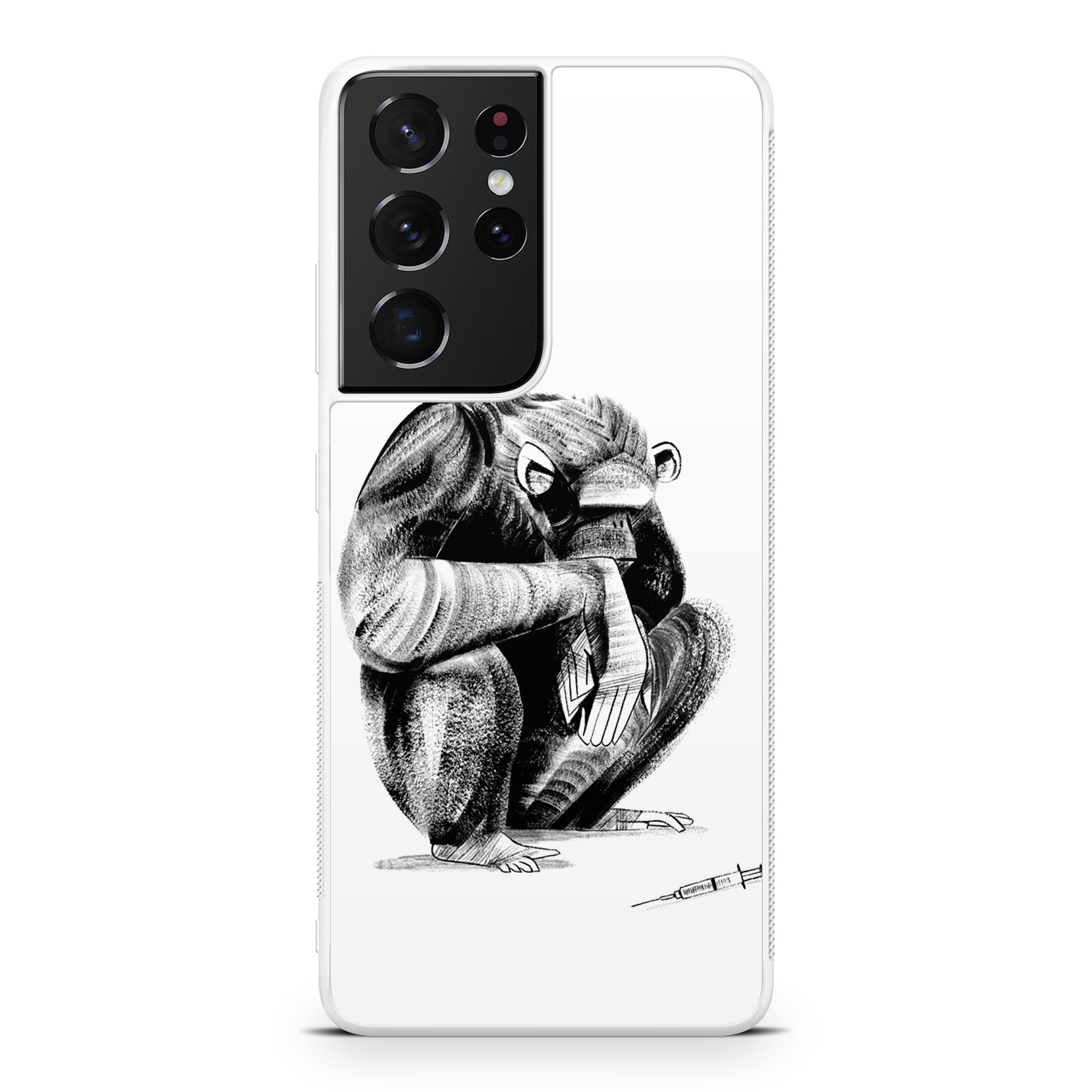 Guinea Chimp Galaxy S21 Ultra Case