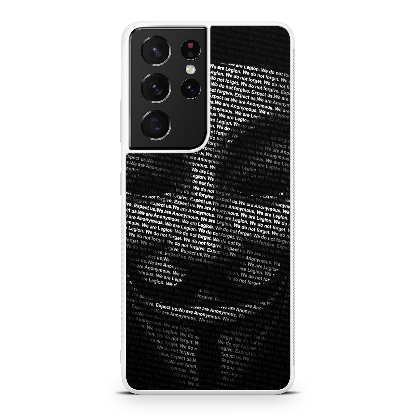 Guy Fawkes Mask Anonymous Galaxy S21 Ultra Case
