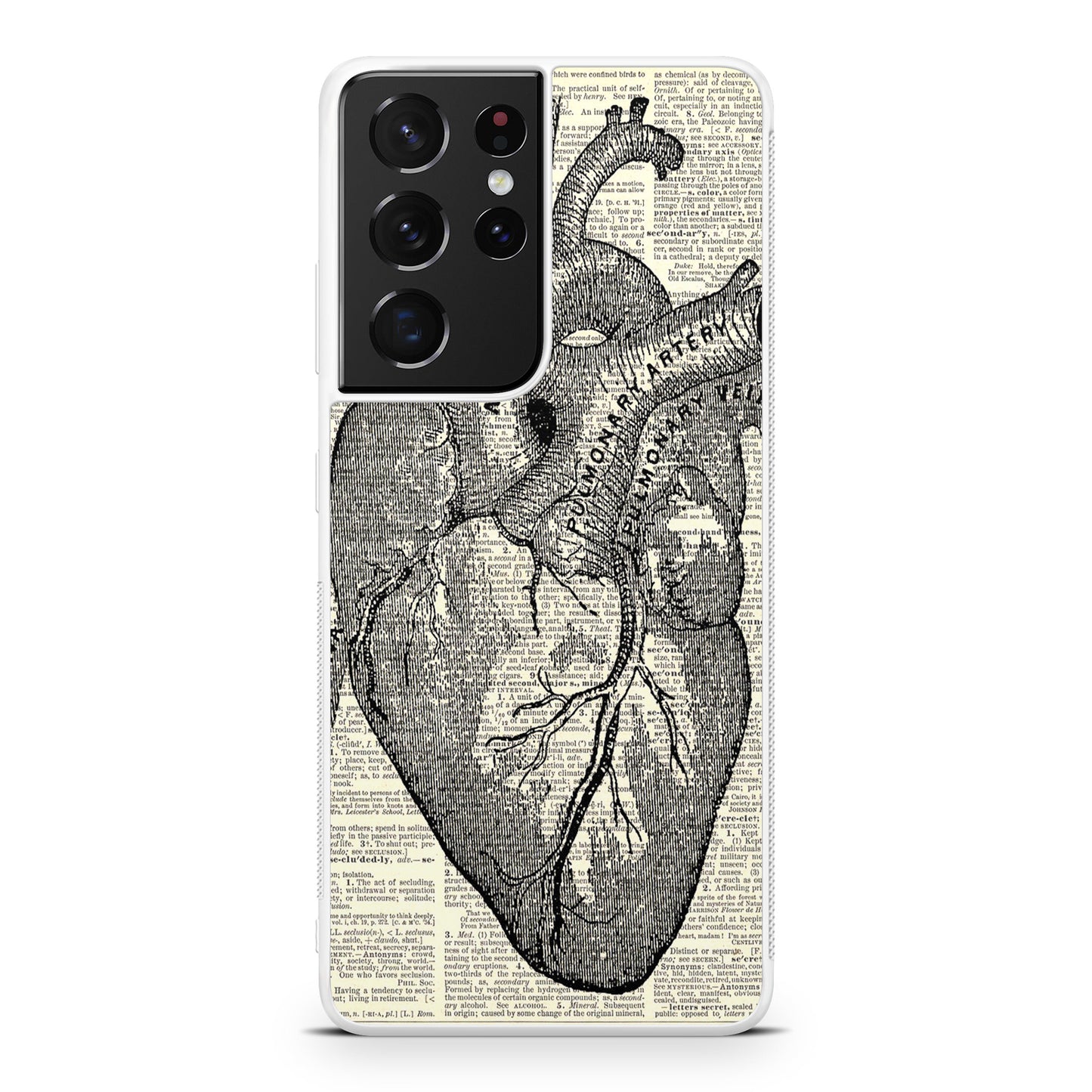 Heart Book Art Galaxy S21 Ultra Case