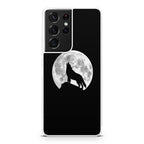 Howling Night Wolves Galaxy S21 Ultra Case