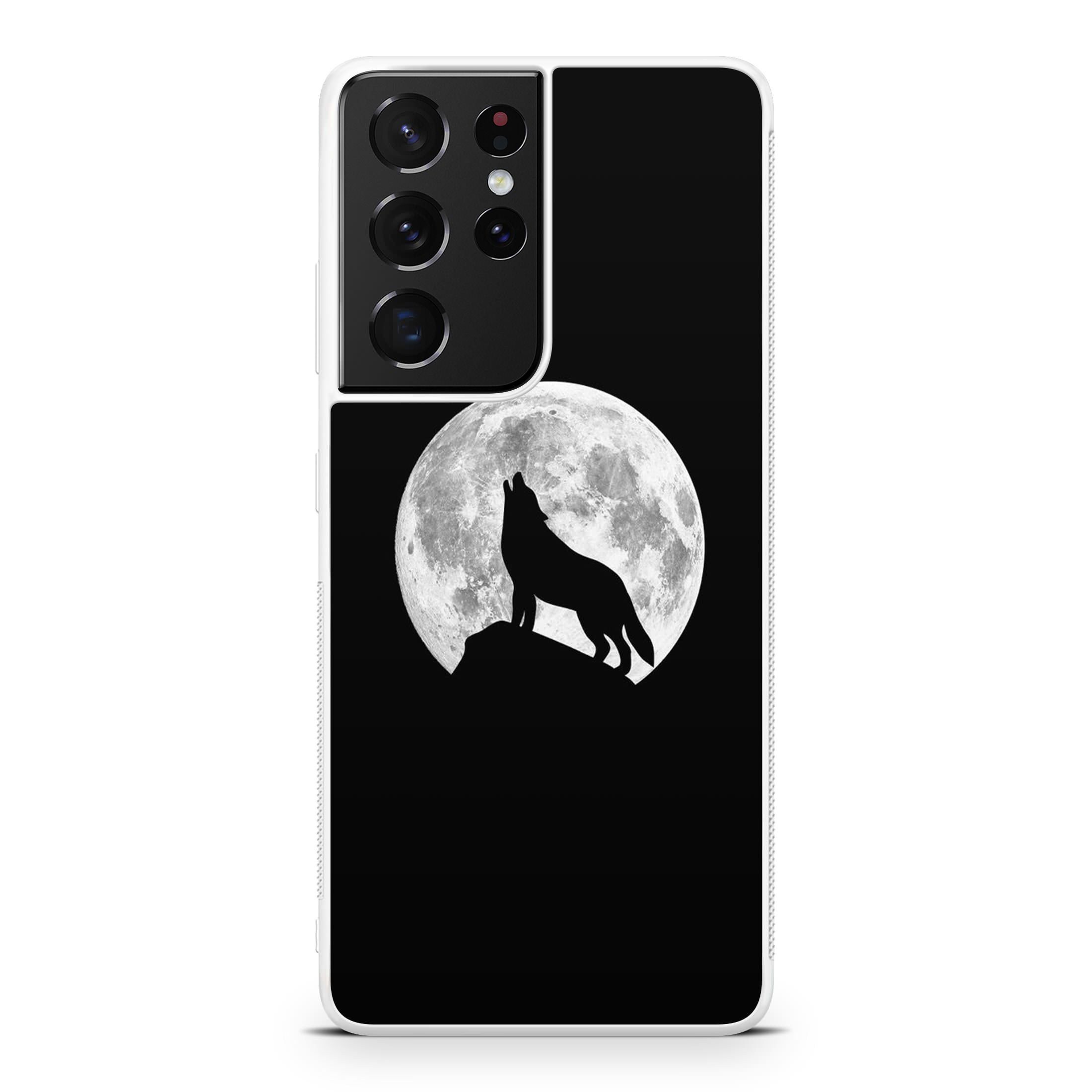 Howling Night Wolves Galaxy S21 Ultra Case