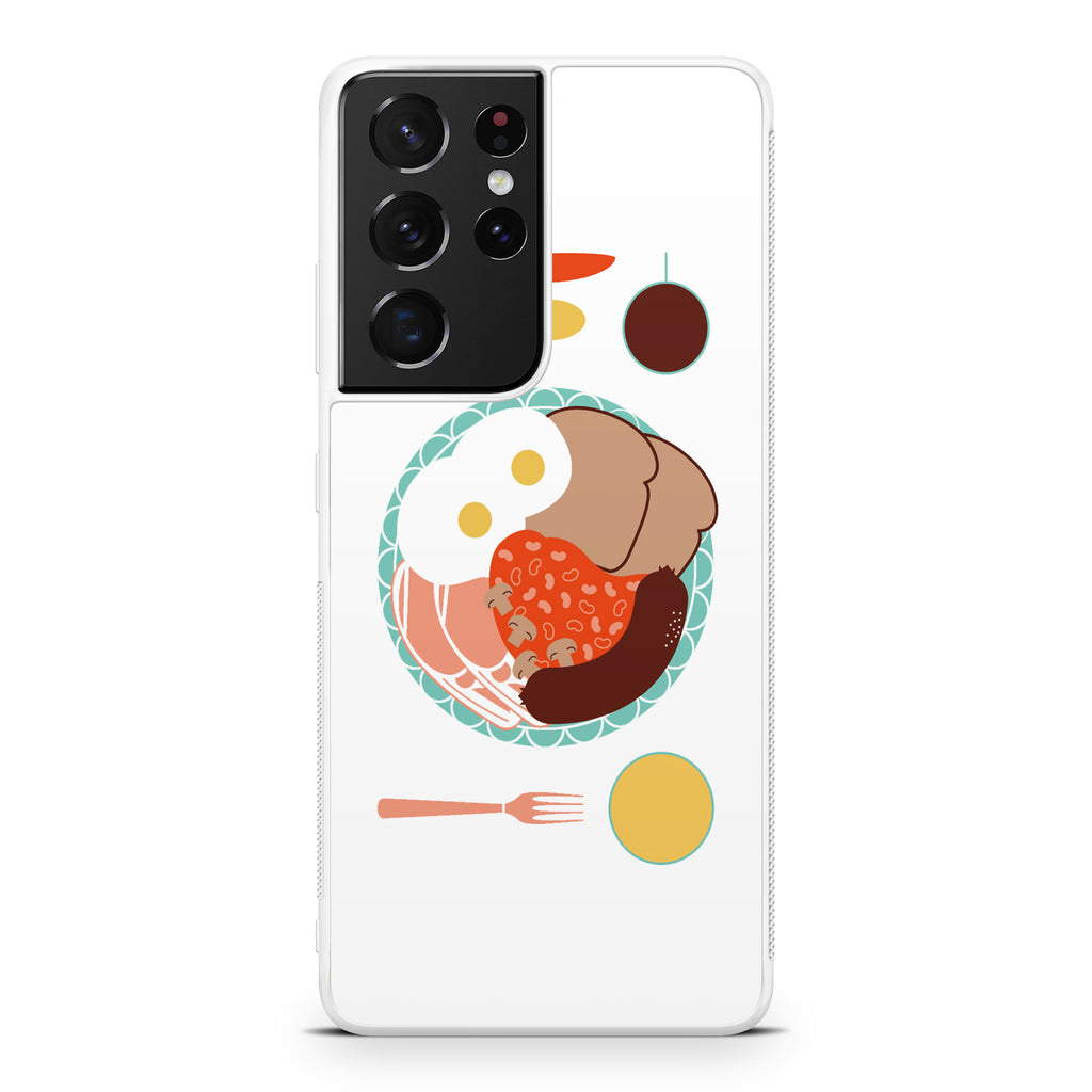 London Breakfast Galaxy S21 Ultra Case