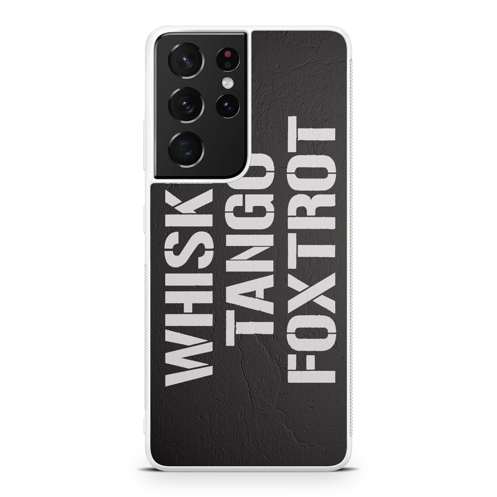 Military Signal Code Galaxy S21 Ultra Case