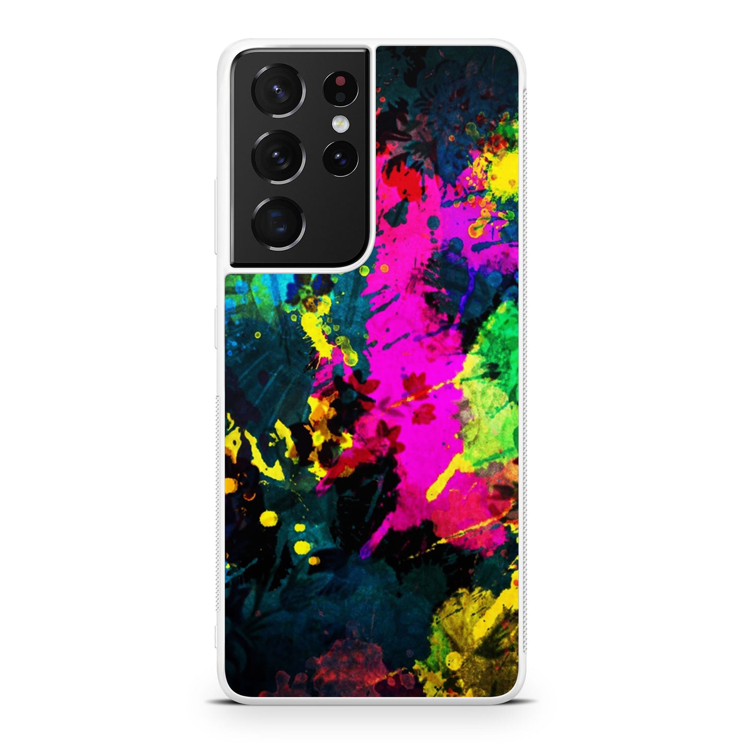 Mixture Colorful Paint Galaxy S21 Ultra Case