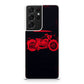 Motorcycle Red Art Galaxy S21 Ultra Case