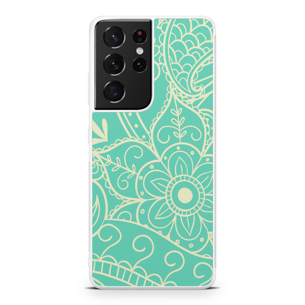 Nature Paisley Galaxy S21 Ultra Case