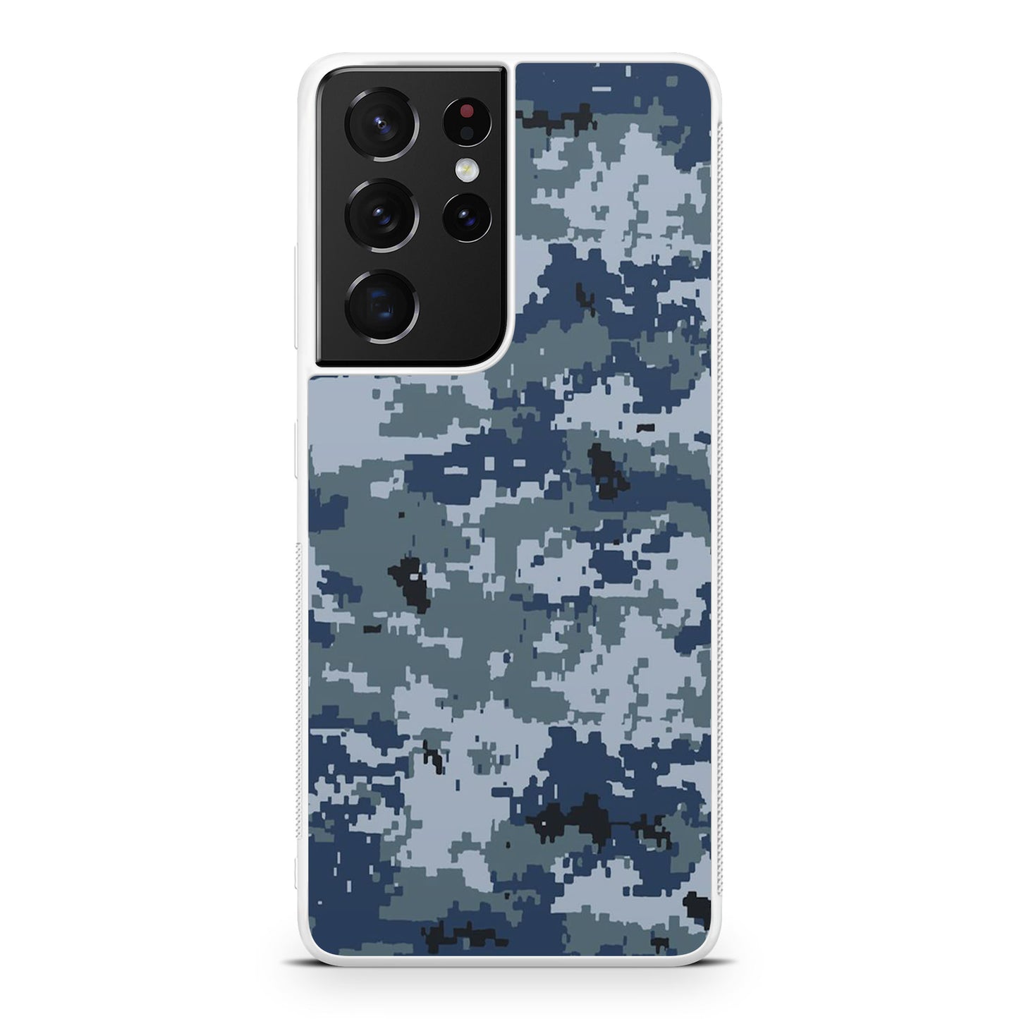 Navy Camo Galaxy S21 Ultra Case