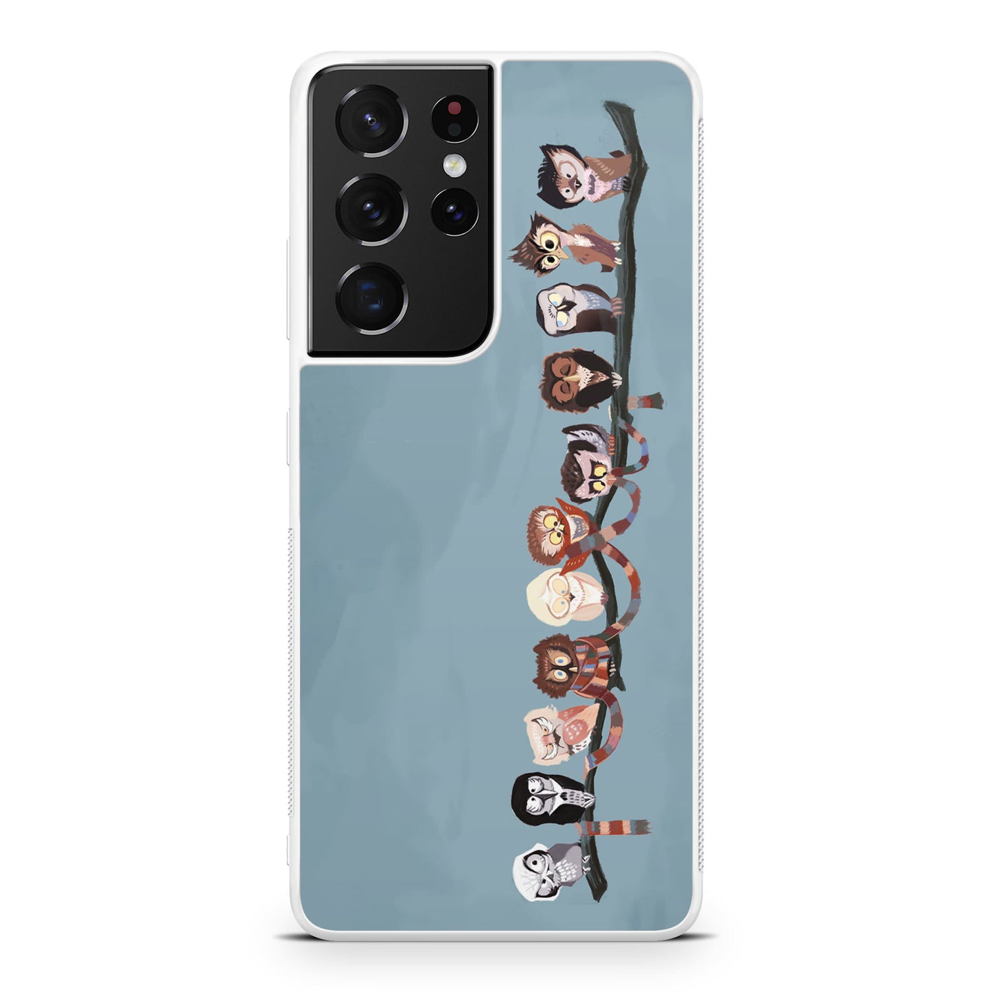 Owls on The Branch Galaxy S21 Ultra Case