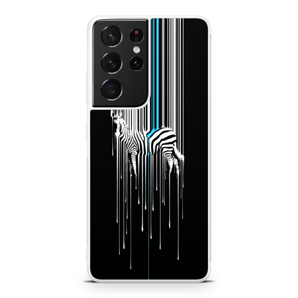 Painting Zebra Galaxy S21 Ultra Case