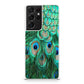 Peacock Feather Galaxy S21 Ultra Case