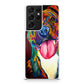 Pitbull Painting Art Galaxy S21 Ultra Case