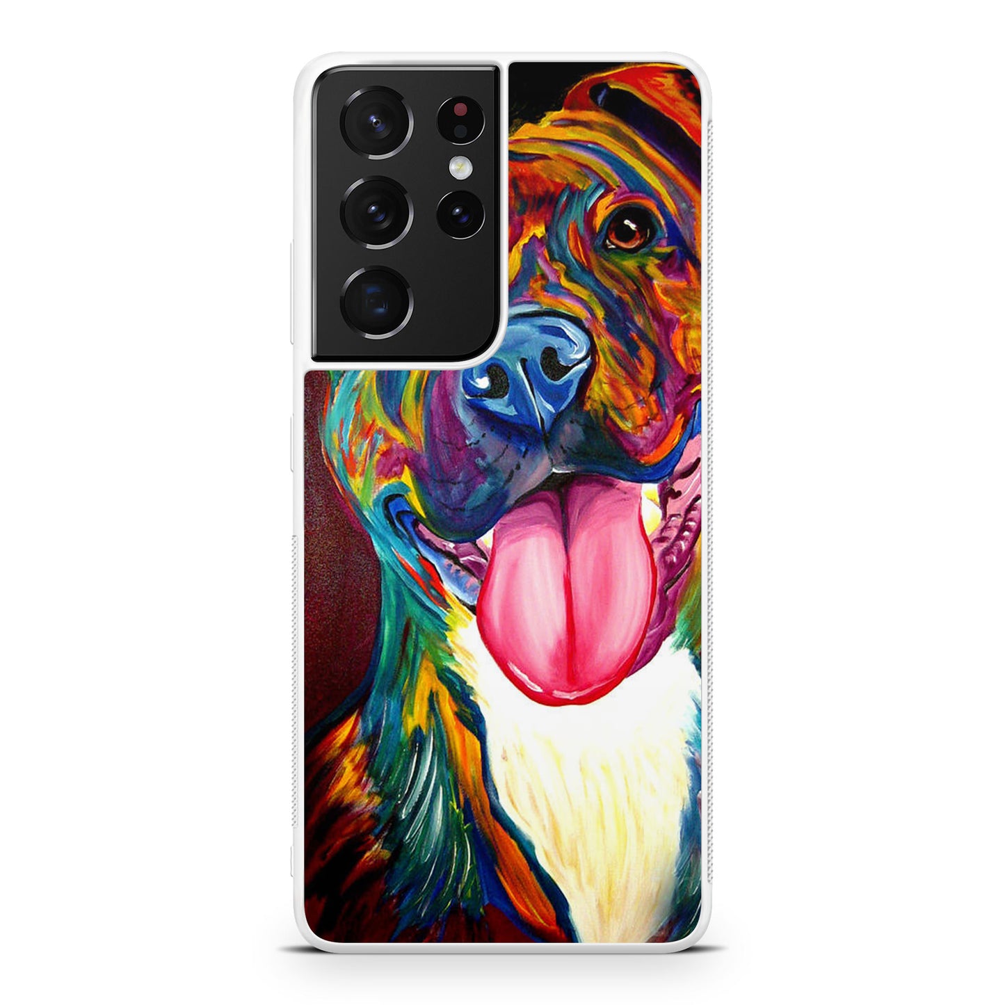 Pitbull Painting Art Galaxy S21 Ultra Case