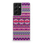 Purple Aztec Art Galaxy S21 Ultra Case