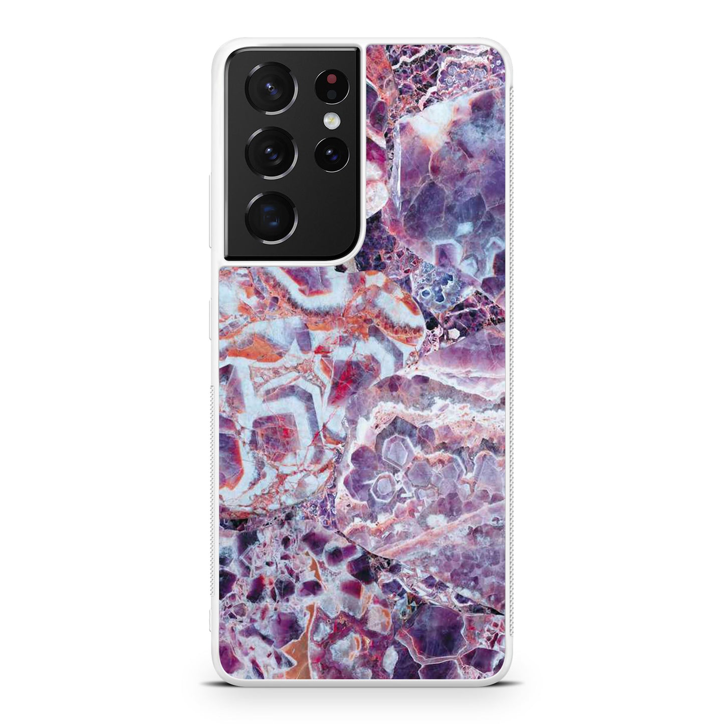 Purple Marble Galaxy S21 Ultra Case