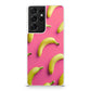 Real Bananas Fruit Pattern Galaxy S21 Ultra Case