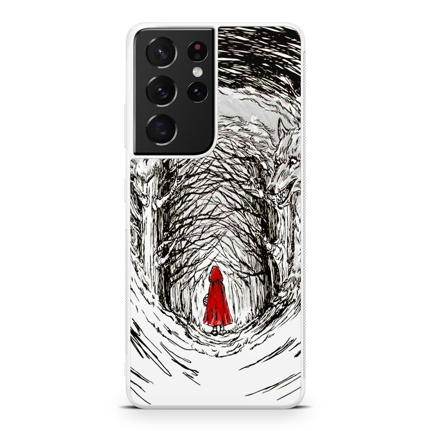 Red Riding Hood Galaxy S21 Ultra Case