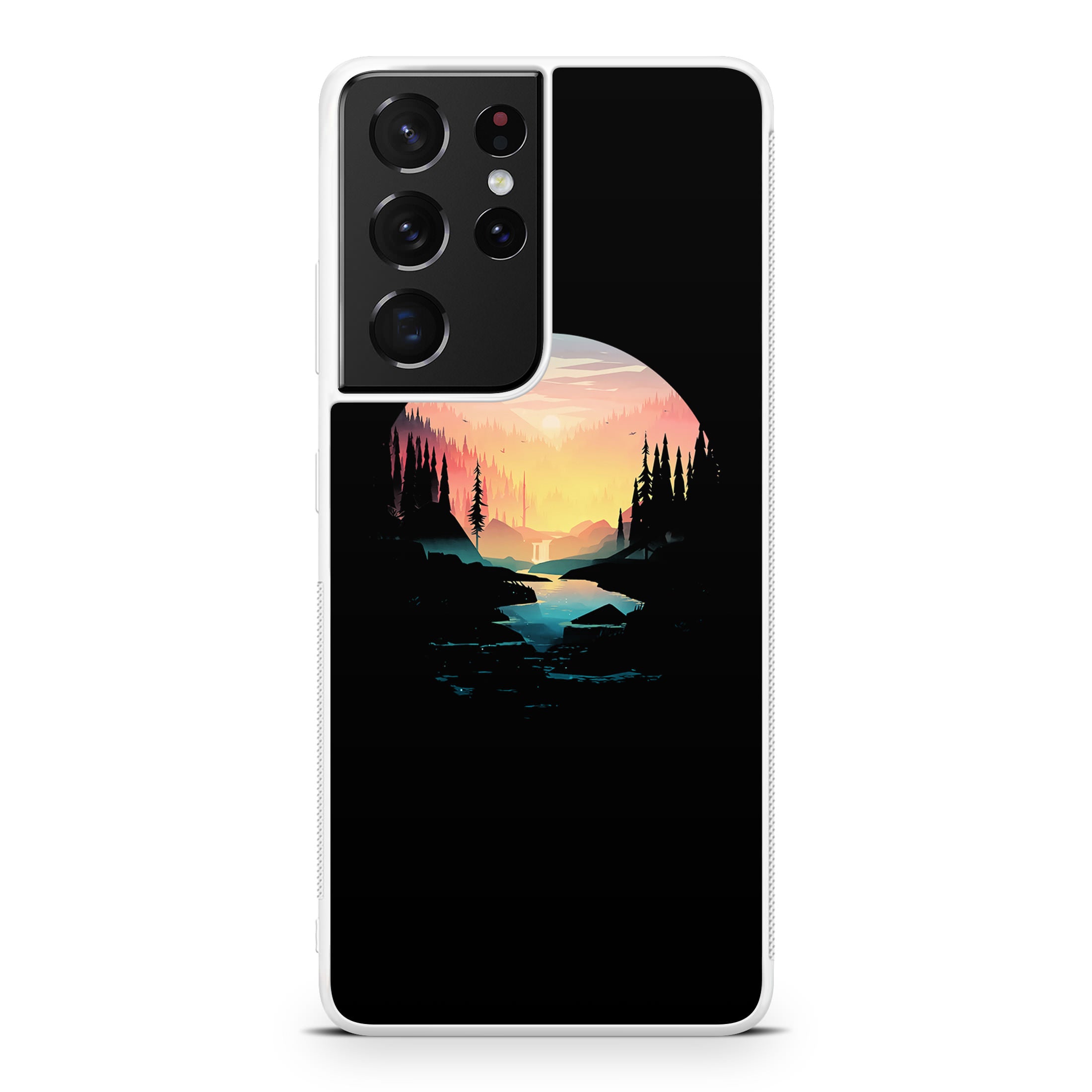River Path at Dusk Galaxy S21 Ultra Case