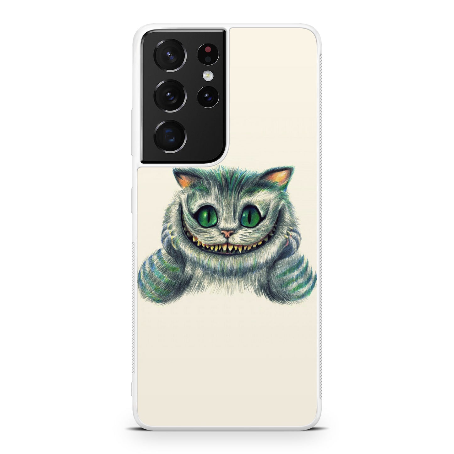 Smile Cat Galaxy S21 Ultra Case