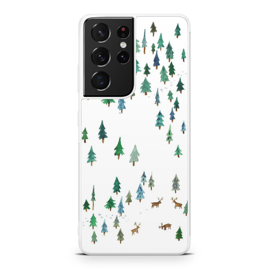 Snow Everywhere Galaxy S21 Ultra Case