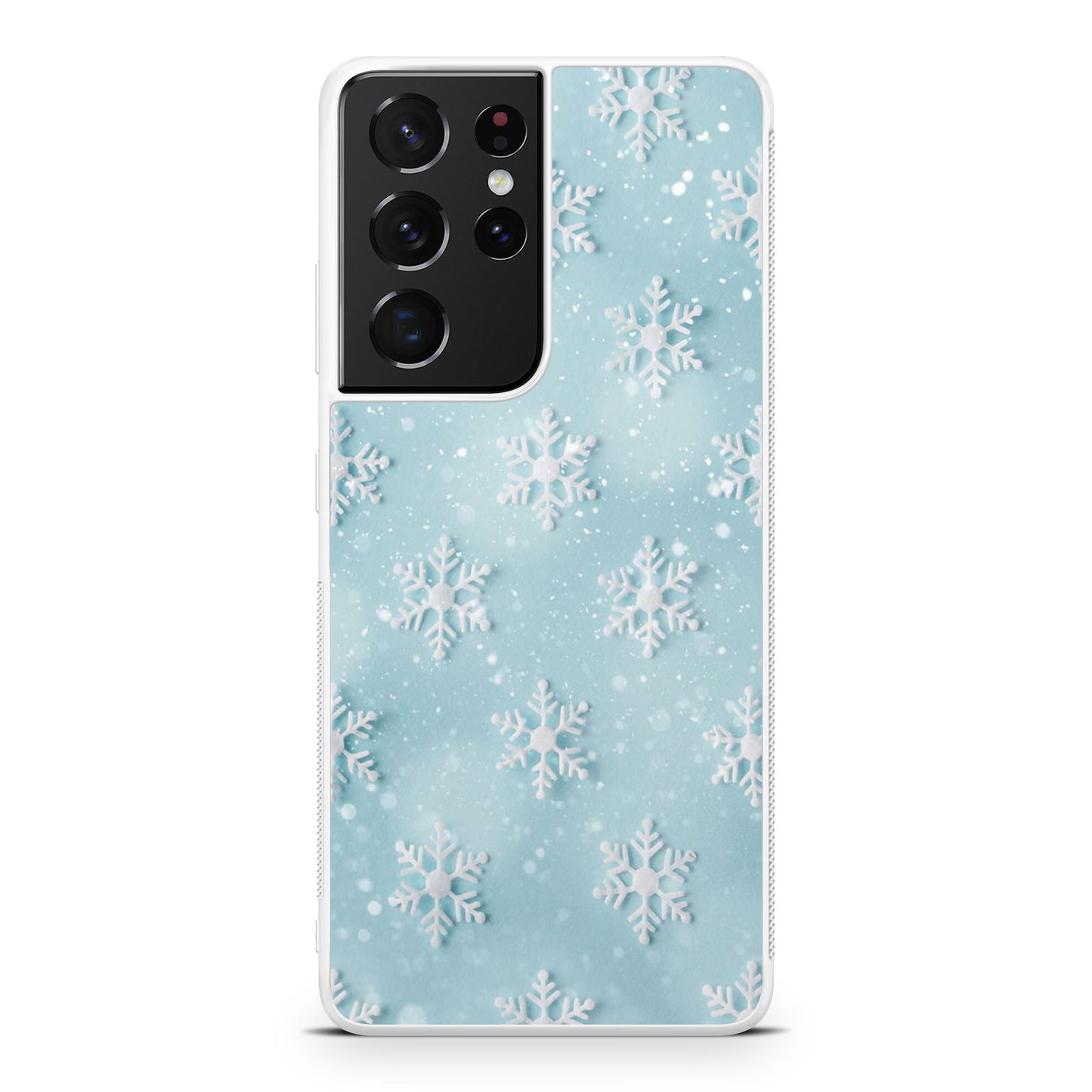 Snowflakes Pattern Galaxy S21 Ultra Case