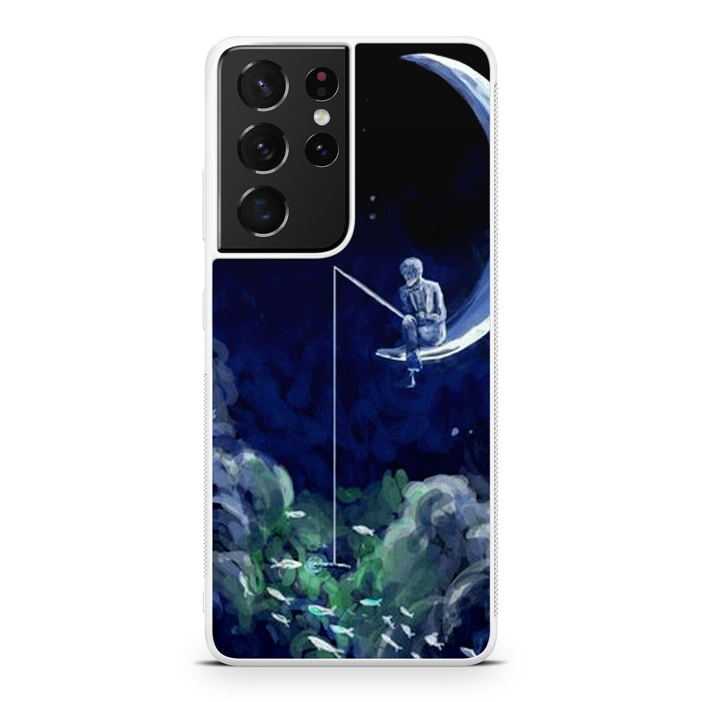 Tardis Walking To The Moon Galaxy S21 Ultra Case