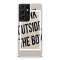 Think Outside The Box Galaxy S21 Ultra Case
