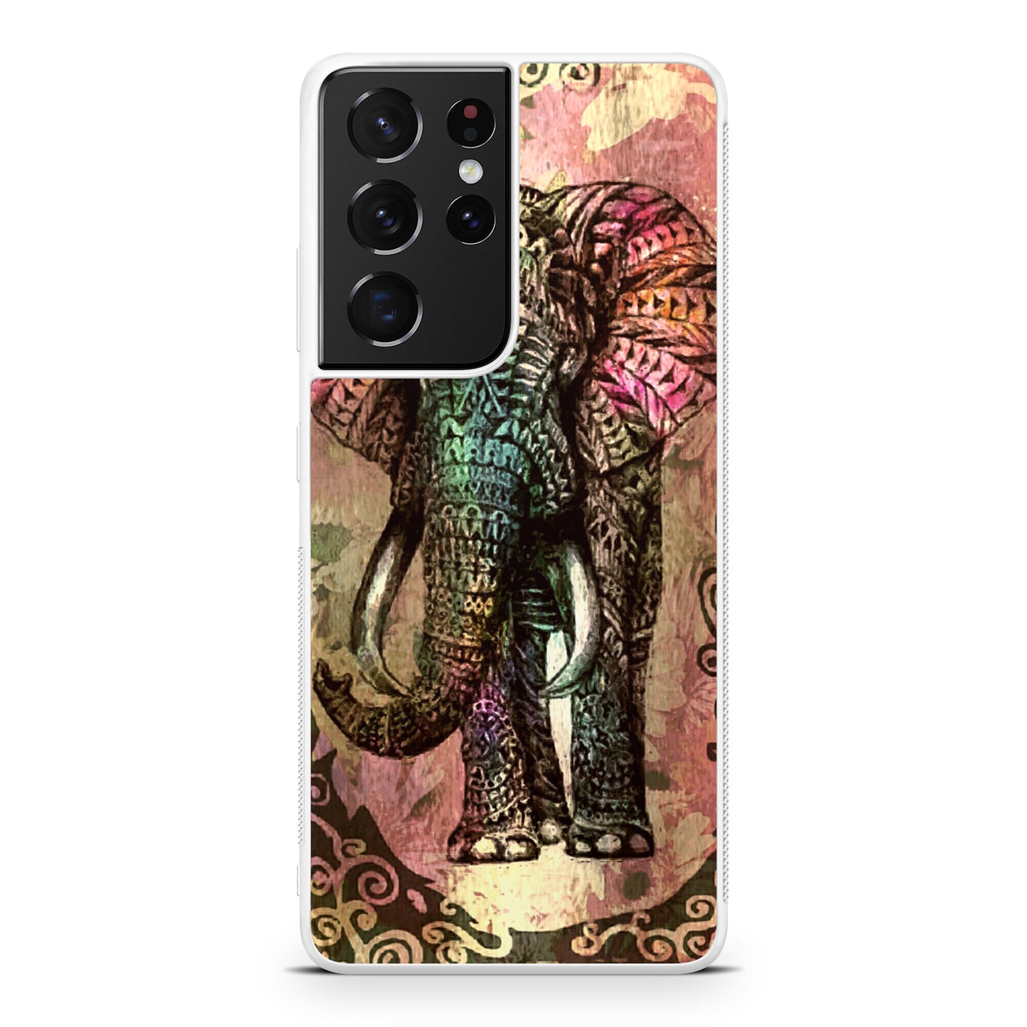 Tribal Elephant Galaxy S21 Ultra Case