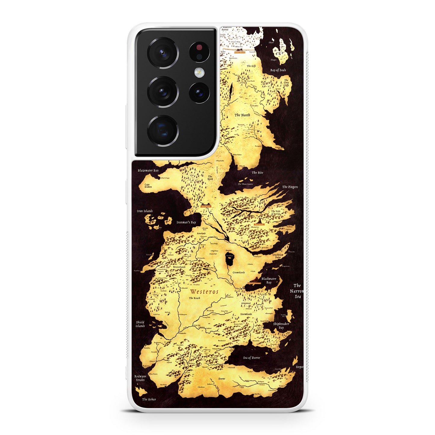 Westeros Map Galaxy S21 Ultra Case