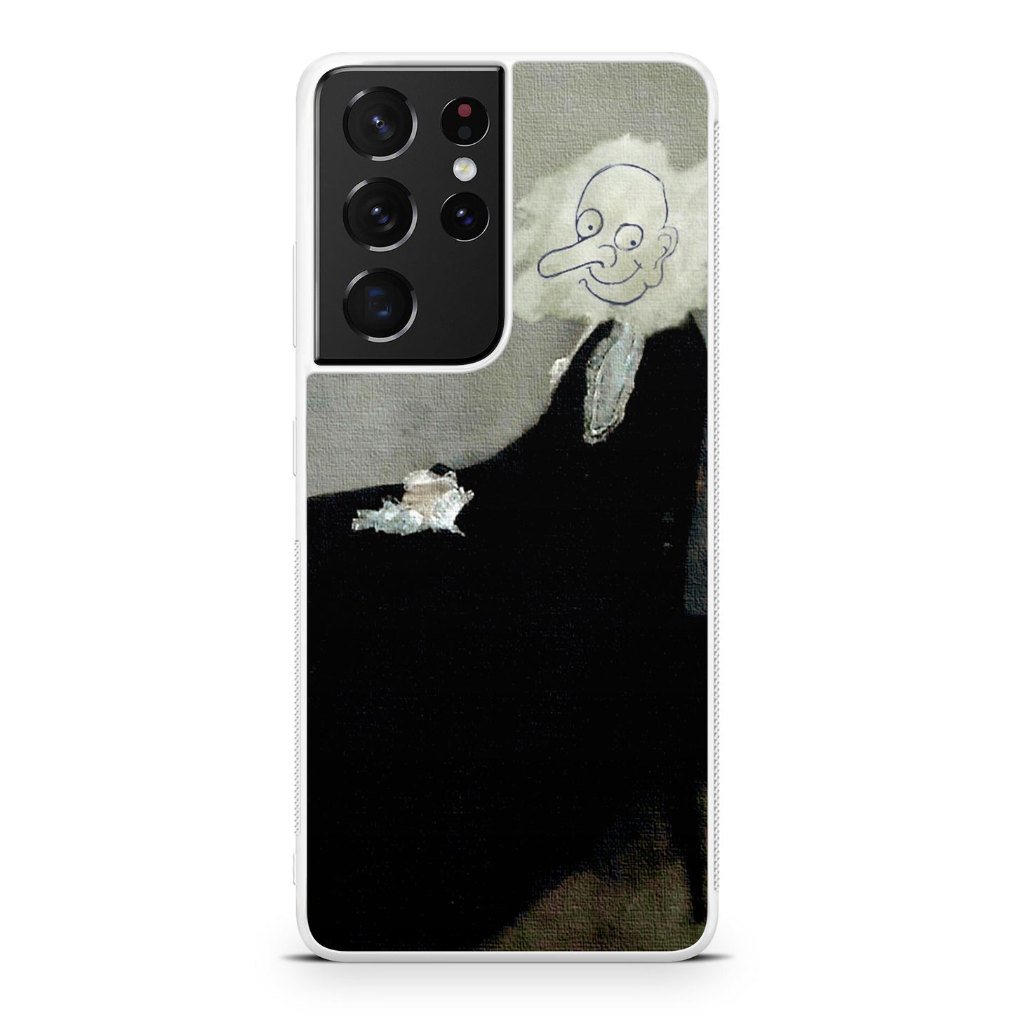 Whistler's Mother by Mr. Bean Galaxy S21 Ultra Case