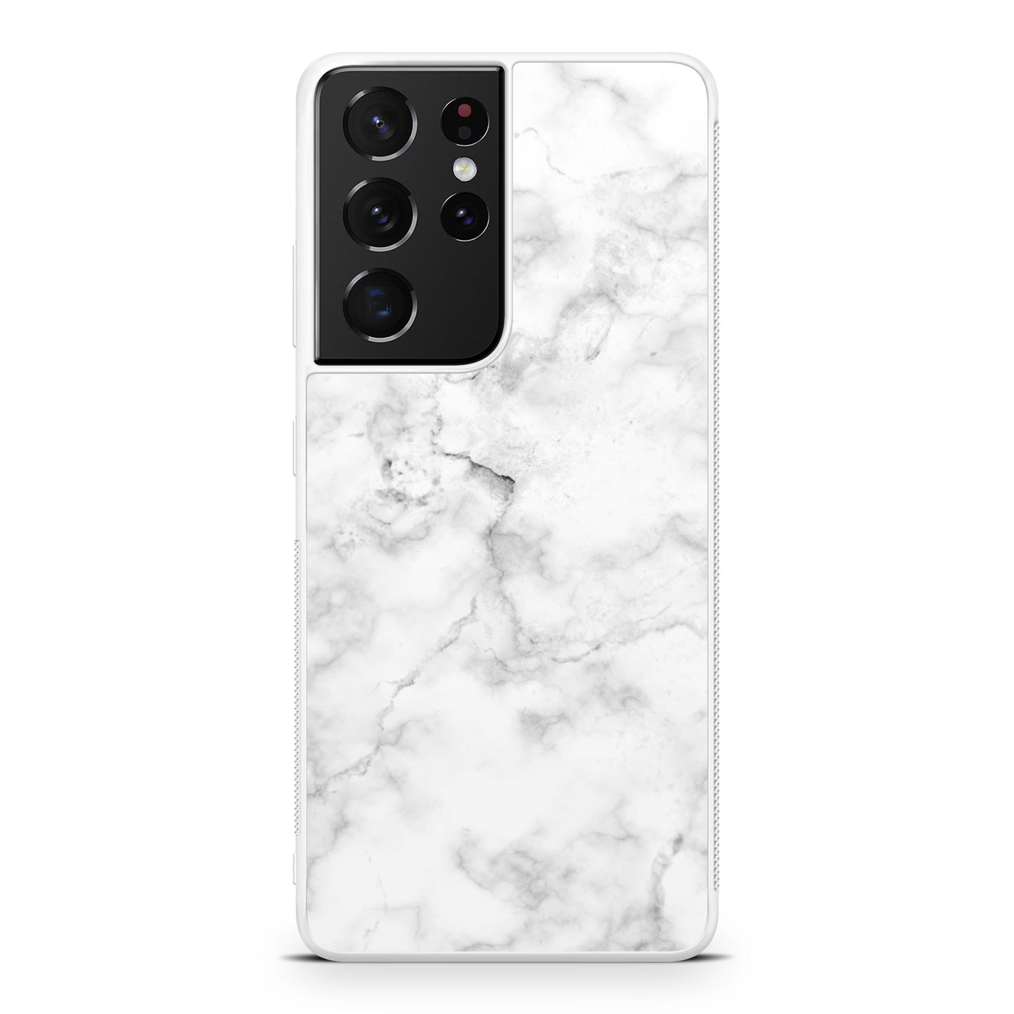 White Marble Galaxy S21 Ultra Case