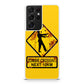 Zombie Crossing Sign Galaxy S21 Ultra Case