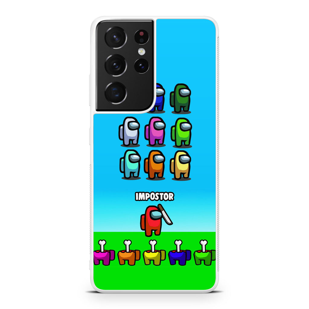 Among Us Galaxy S21 Ultra Case