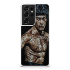 Bruce Lee Typograph Galaxy S21 Ultra Case