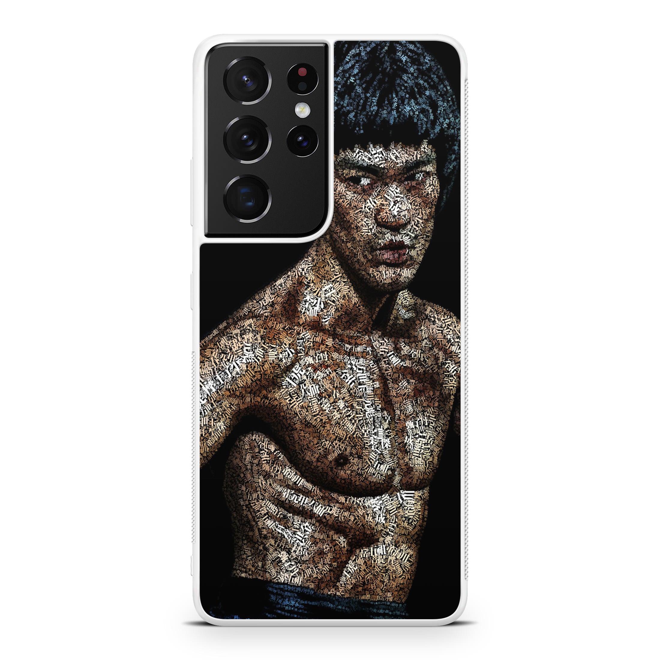 Bruce Lee Typograph Galaxy S21 Ultra Case