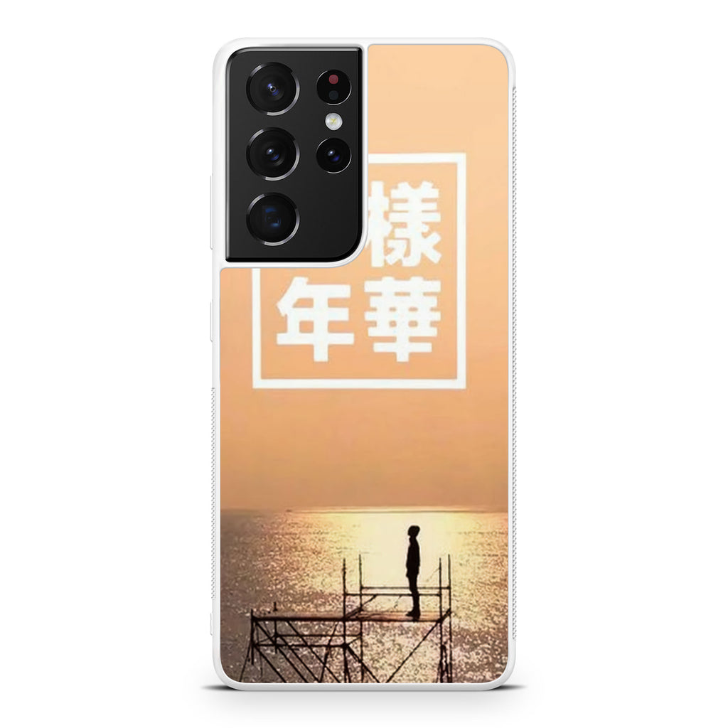 BTS Butterfly Cover Galaxy S21 Ultra Case