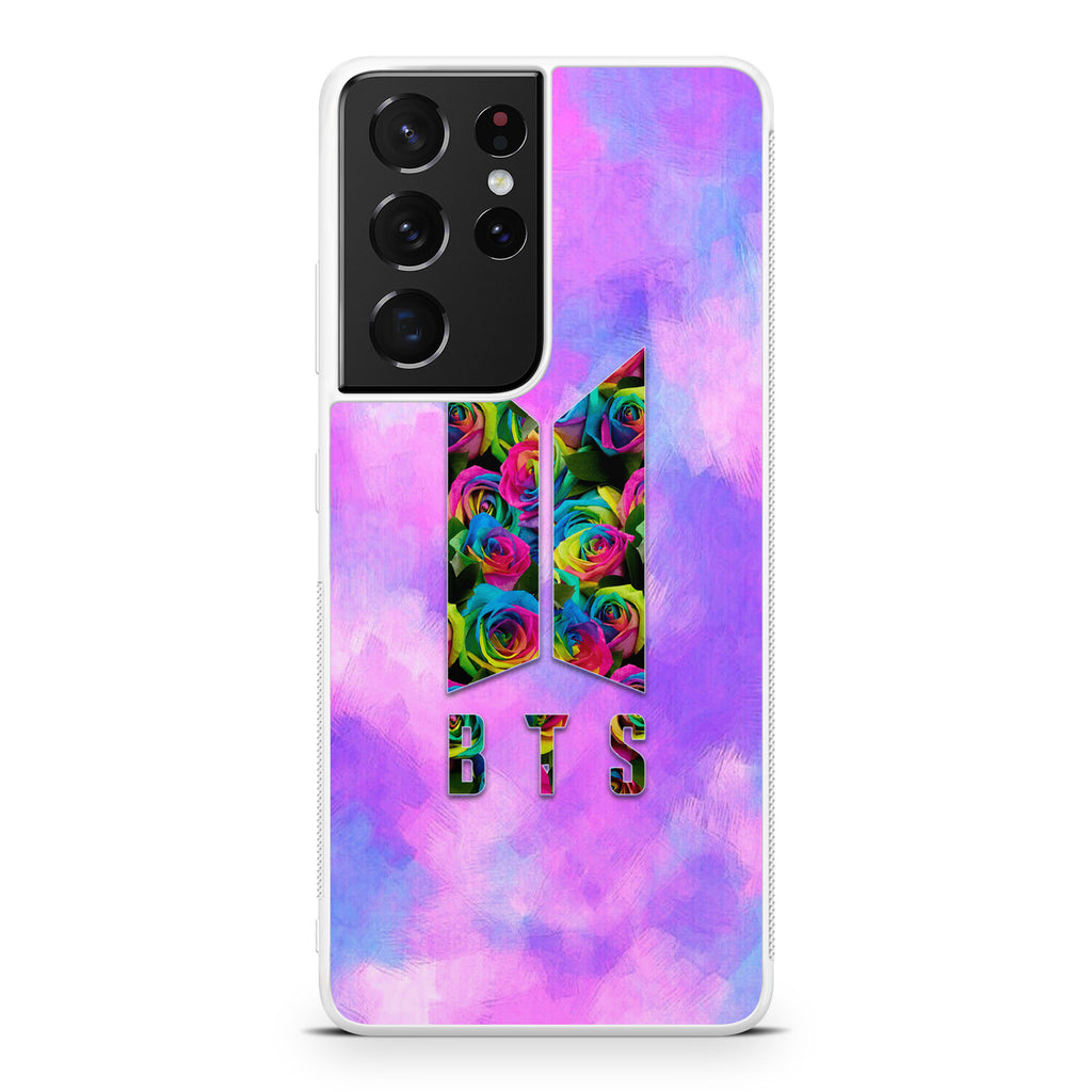 BTS Flower Logo Galaxy S21 Ultra Case