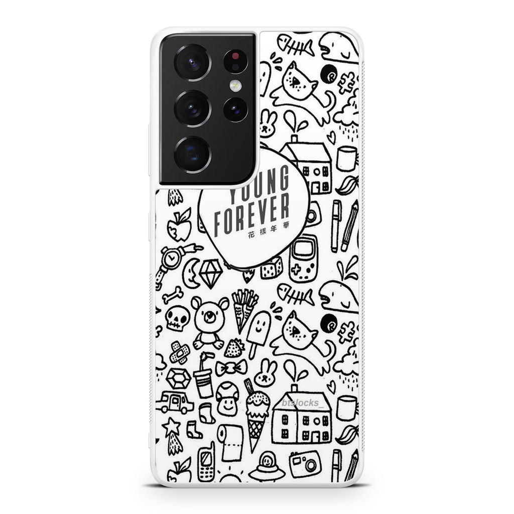 BTS Young Forever Galaxy S21 Ultra Case