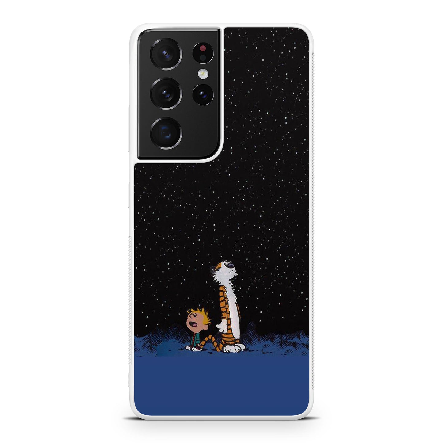 Calvin and Hobbes Space Galaxy S21 Ultra Case