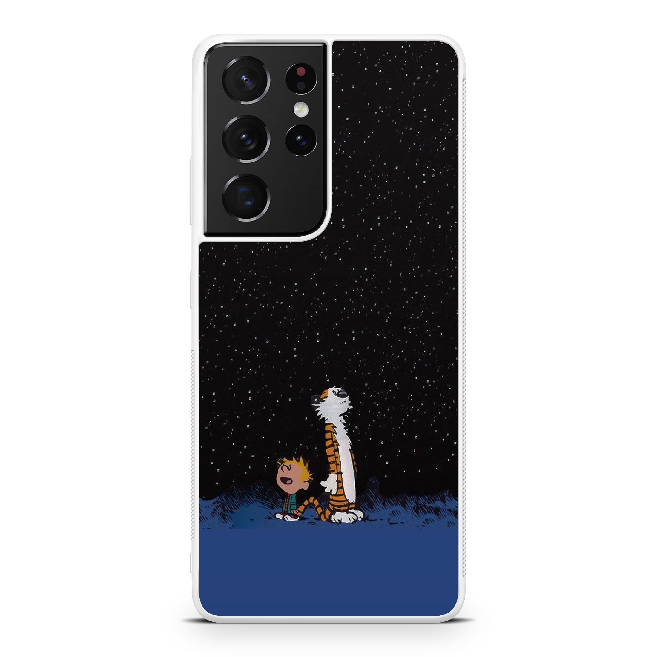 Calvin and Hobbes Space Galaxy S21 Ultra Case