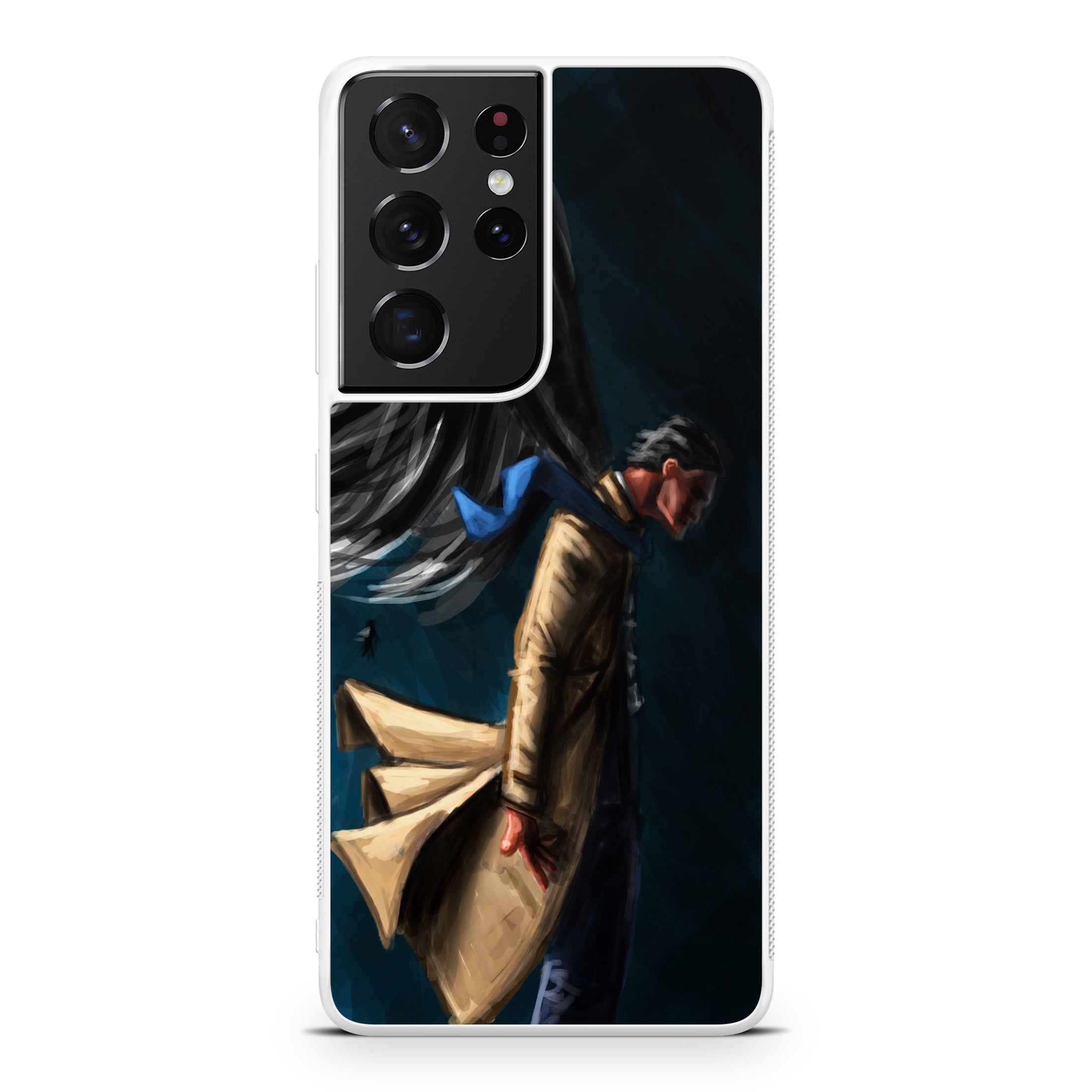 Castiel Supernatural Art Galaxy S21 Ultra Case