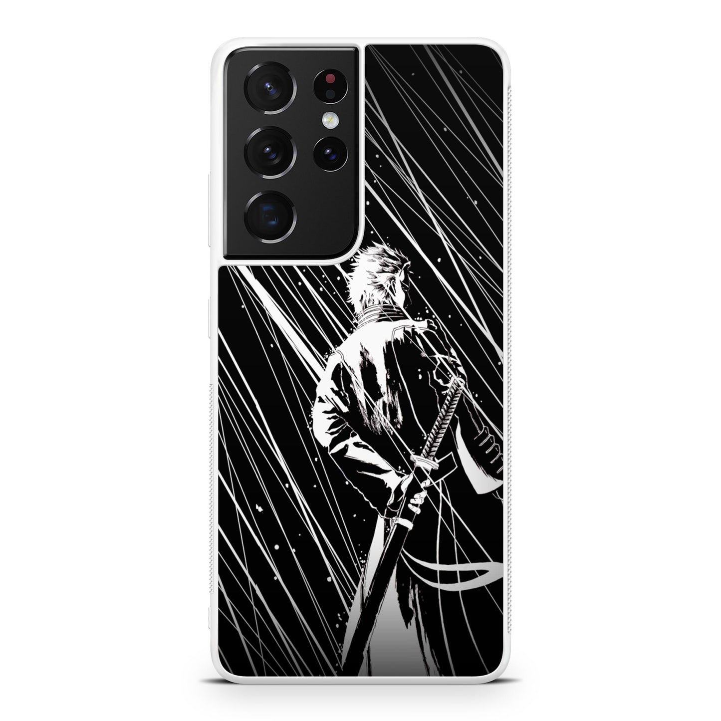 Vergil Black White Galaxy S21 Ultra Case