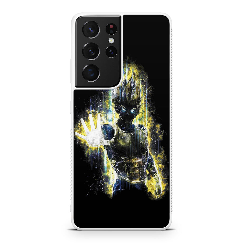 Dragon Ball Z Vegeta Bad Saiyan Prince Galaxy S21 Ultra Case
