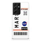 First Class Ticket To Mars Galaxy S21 Ultra Case