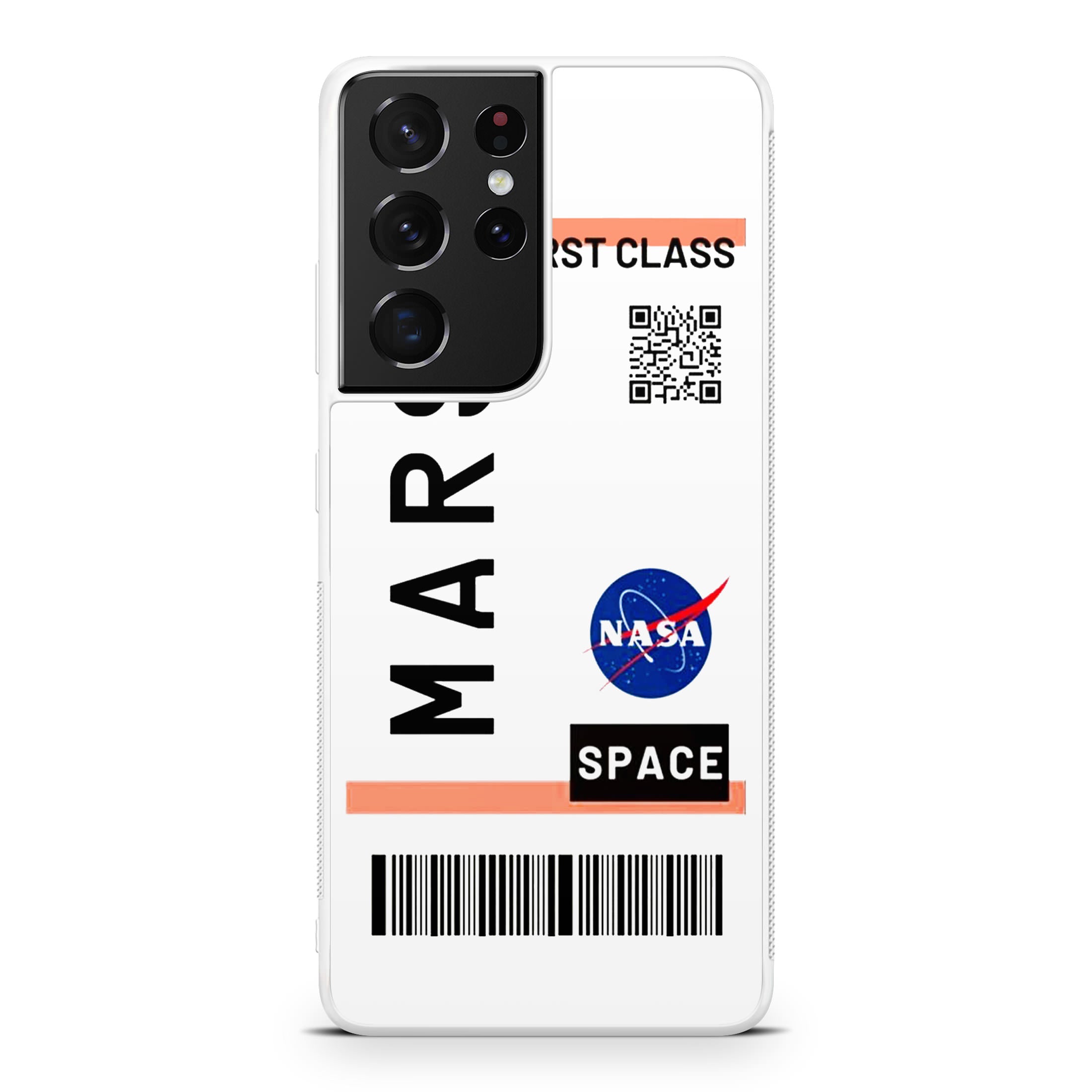 First Class Ticket To Mars Galaxy S21 Ultra Case