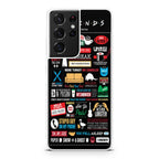 Friends TV Show Quotes Poster Galaxy S21 Ultra Case