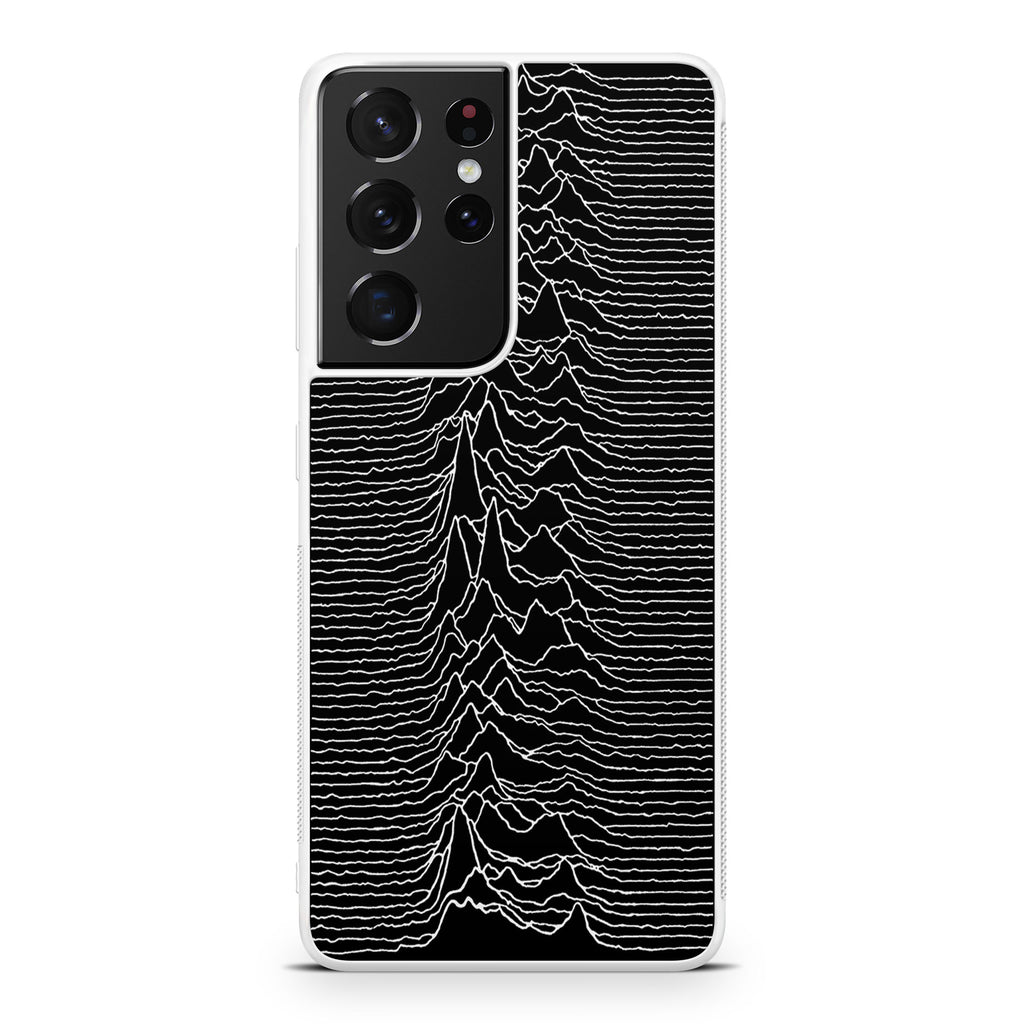 Joy Division Unknown Pleasures Galaxy S21 Ultra Case