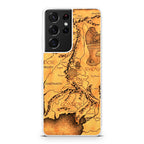 Middle Earth Map Hobbit Galaxy S21 Ultra Case