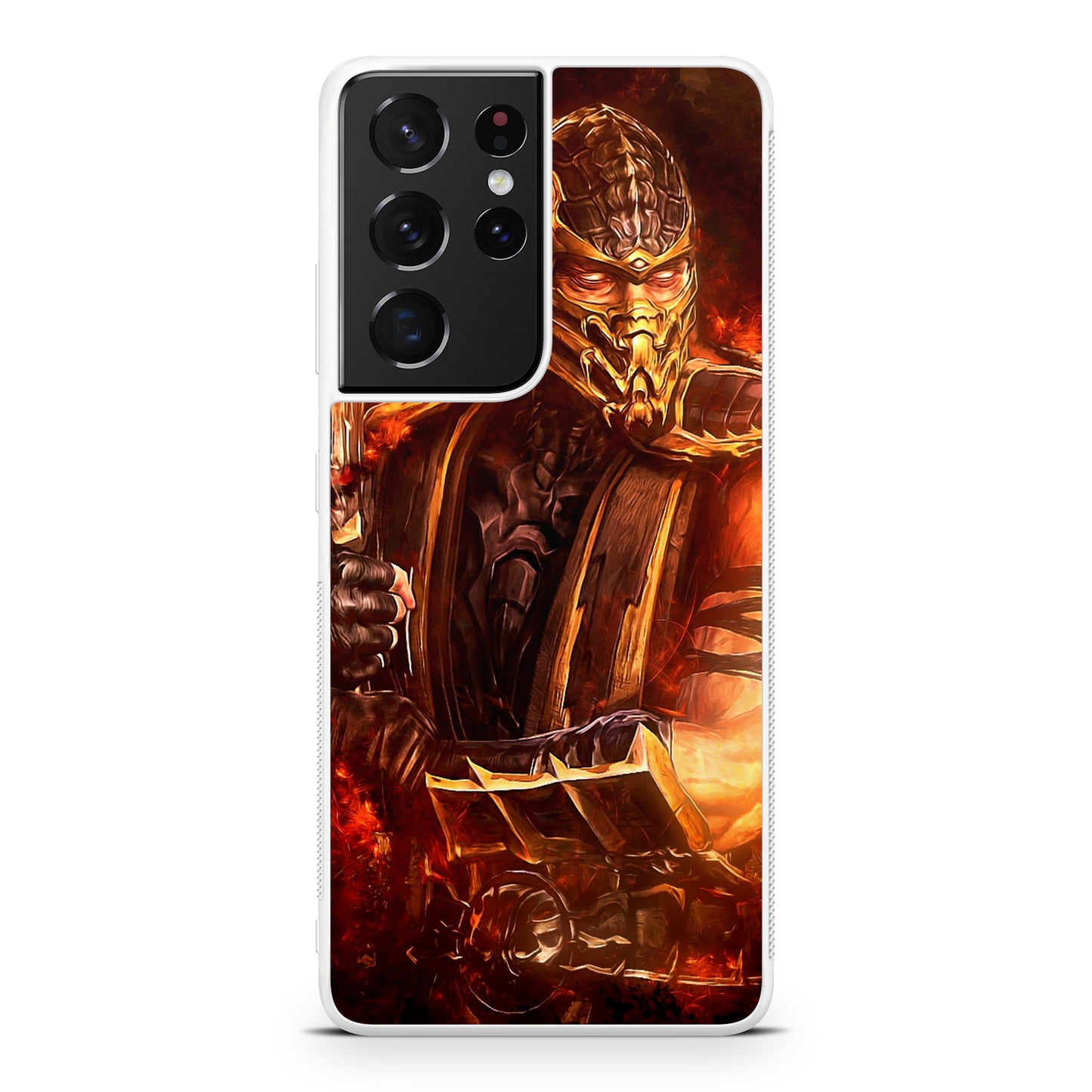Mortal Kombat Scorpion Galaxy S21 Ultra Case